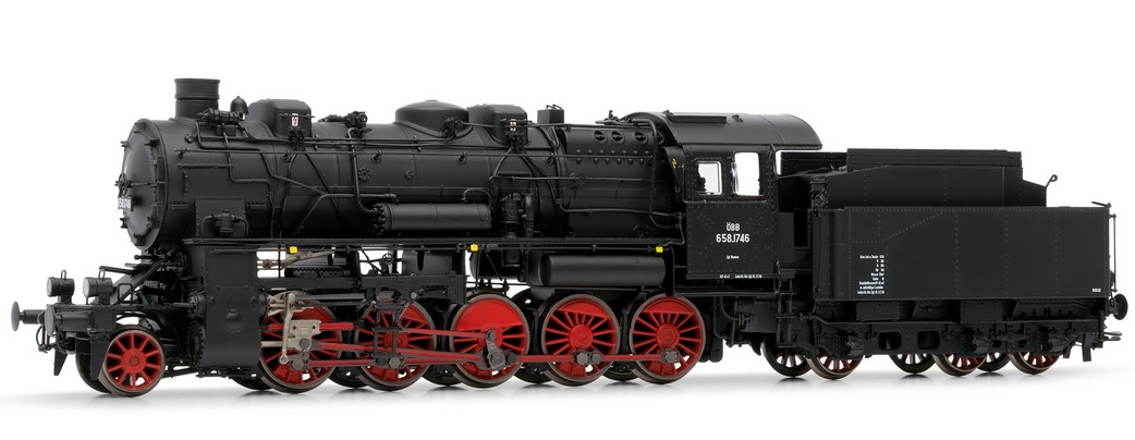 RIVAROSSI HR2551 (Austria) Steam locomotive class 658, ÖBB, epoch III